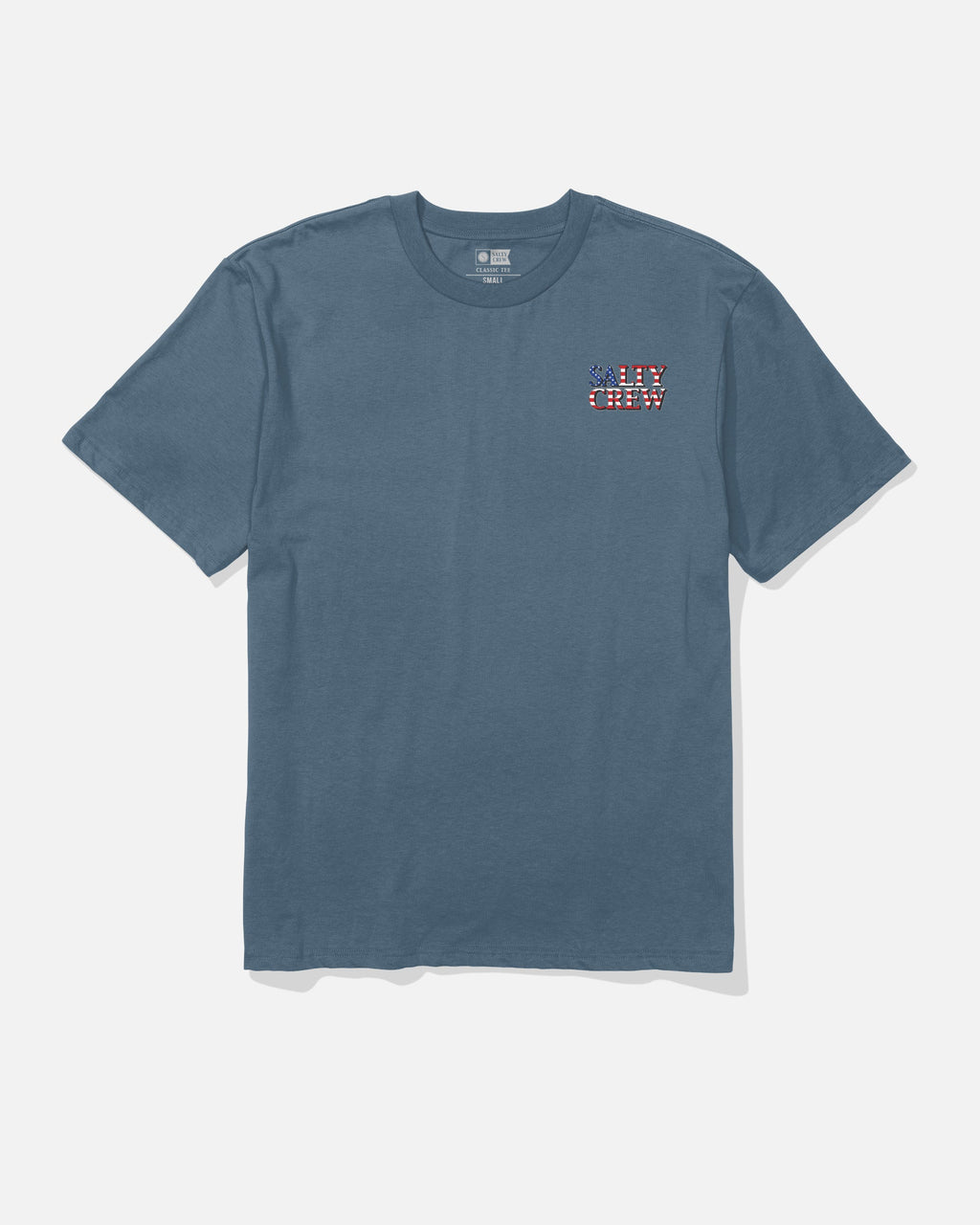 Salty Crew AMERICA OPTIC SS TEE - Slate
