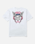 Salty Crew AMERICA TALON SS TEE - White