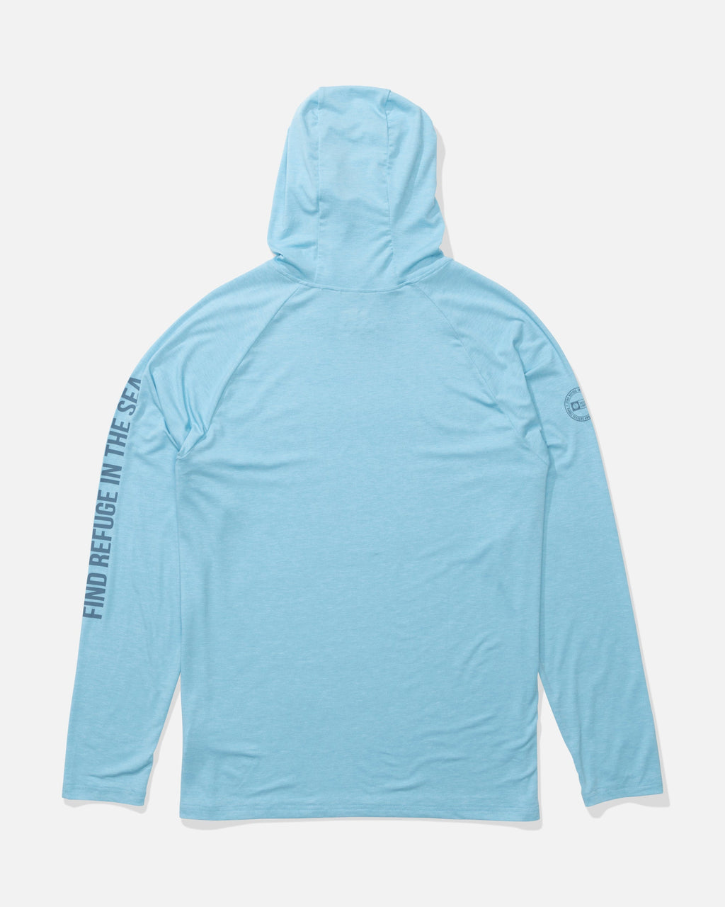 Salty Crew MARINER LITE UV HOOD - Air Blue