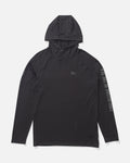 Salty Crew MARINER LITE UV HOOD - Charcoal