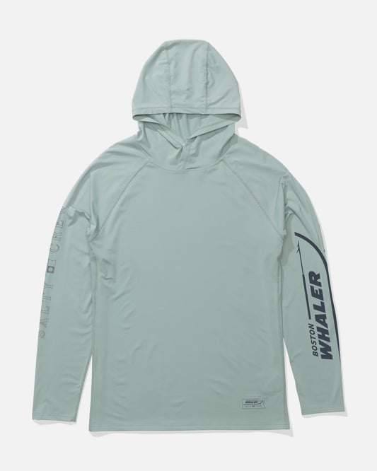 Salty Crew WHALER APEX SUNSHIRT - Mackerel