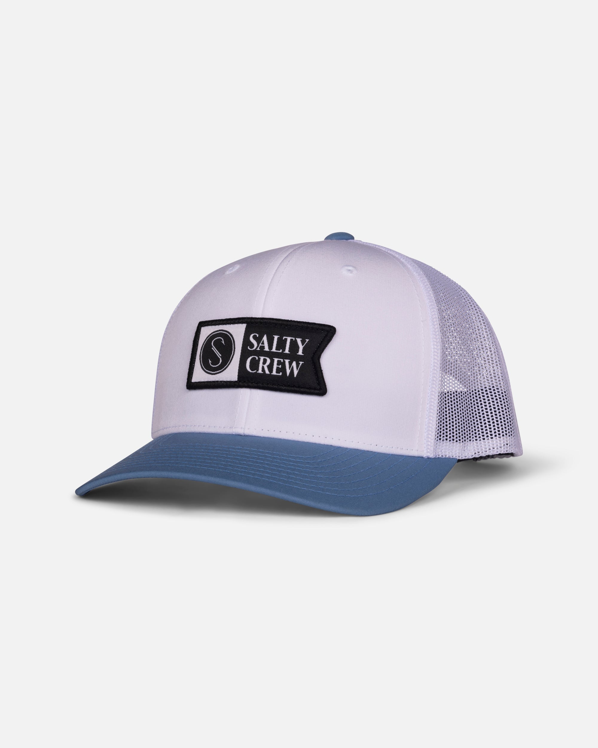 Salty Crew PINNACLE 2 RETRO TRUCKER - White/Slate