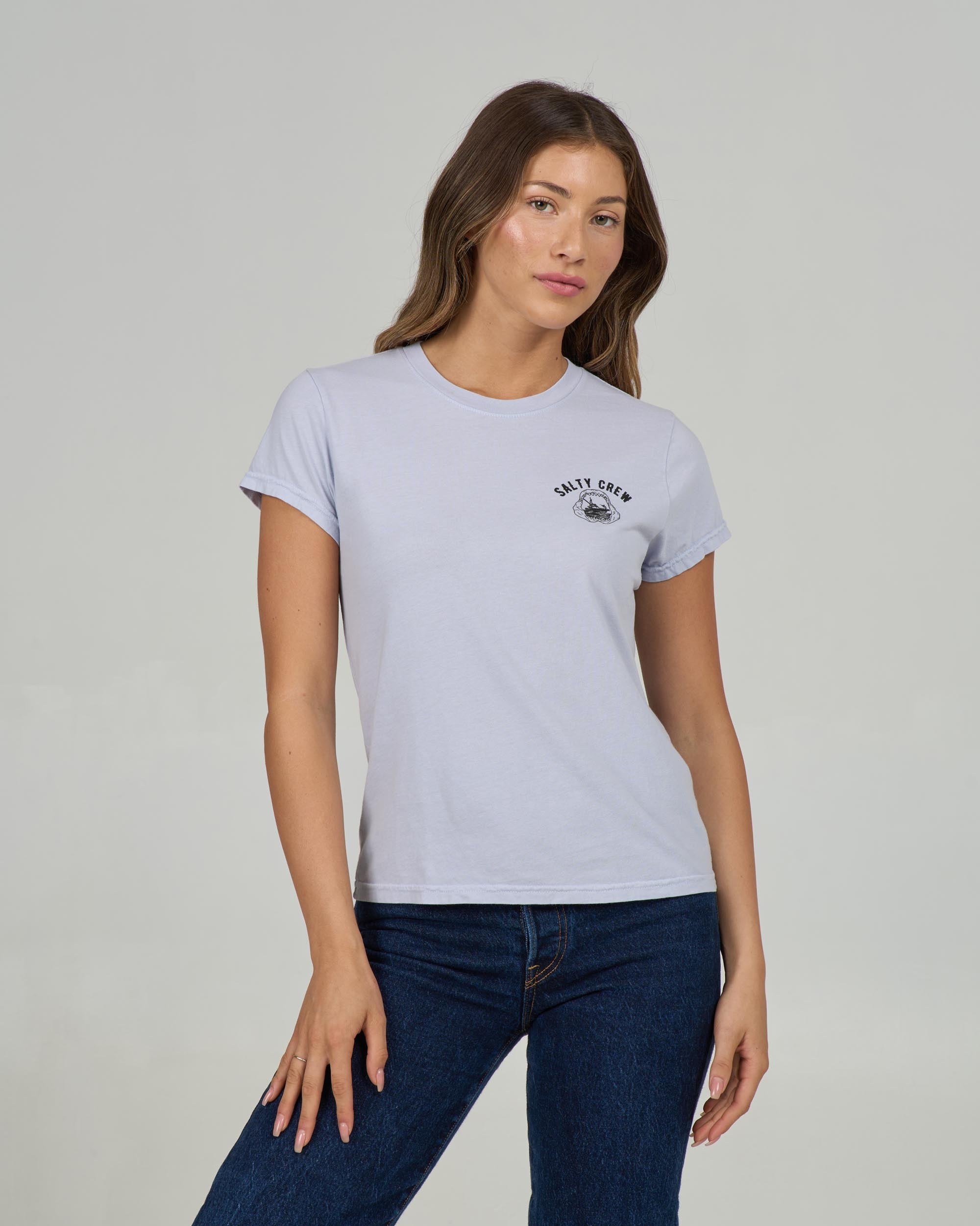 Salty Crew JAWBONE MODERN TEE - Fog