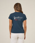 Salty Crew WHALER MODERN TEE - Midnight Navy