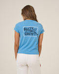 Salty Crew FLYER MODERN TEE - Ash Blue