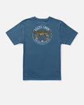 Salty Crew JIMMY BOYS SS TEE - Cast Blue