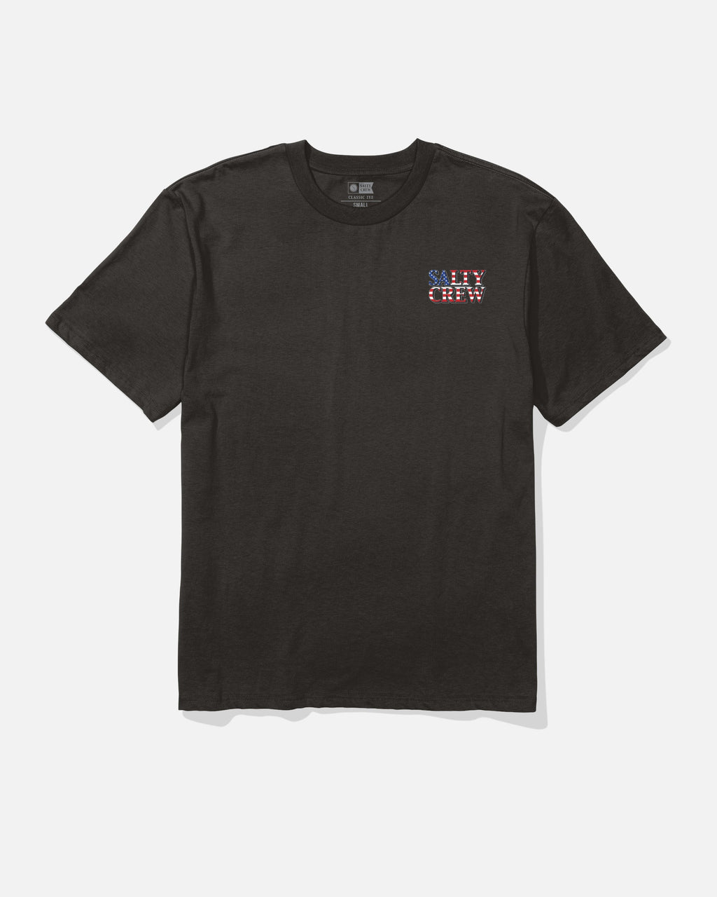 Salty Crew AMERICA OPTIC SS TEE - BLACK