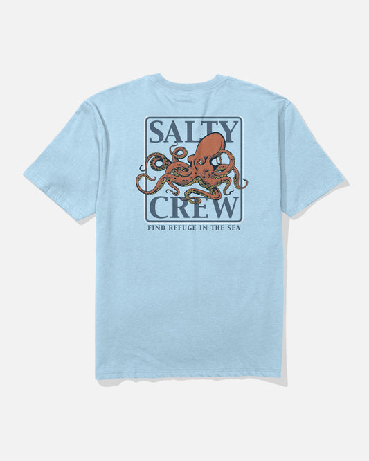 Salty Crew INK SLINGER CLASSIC SS T - Clear Sky