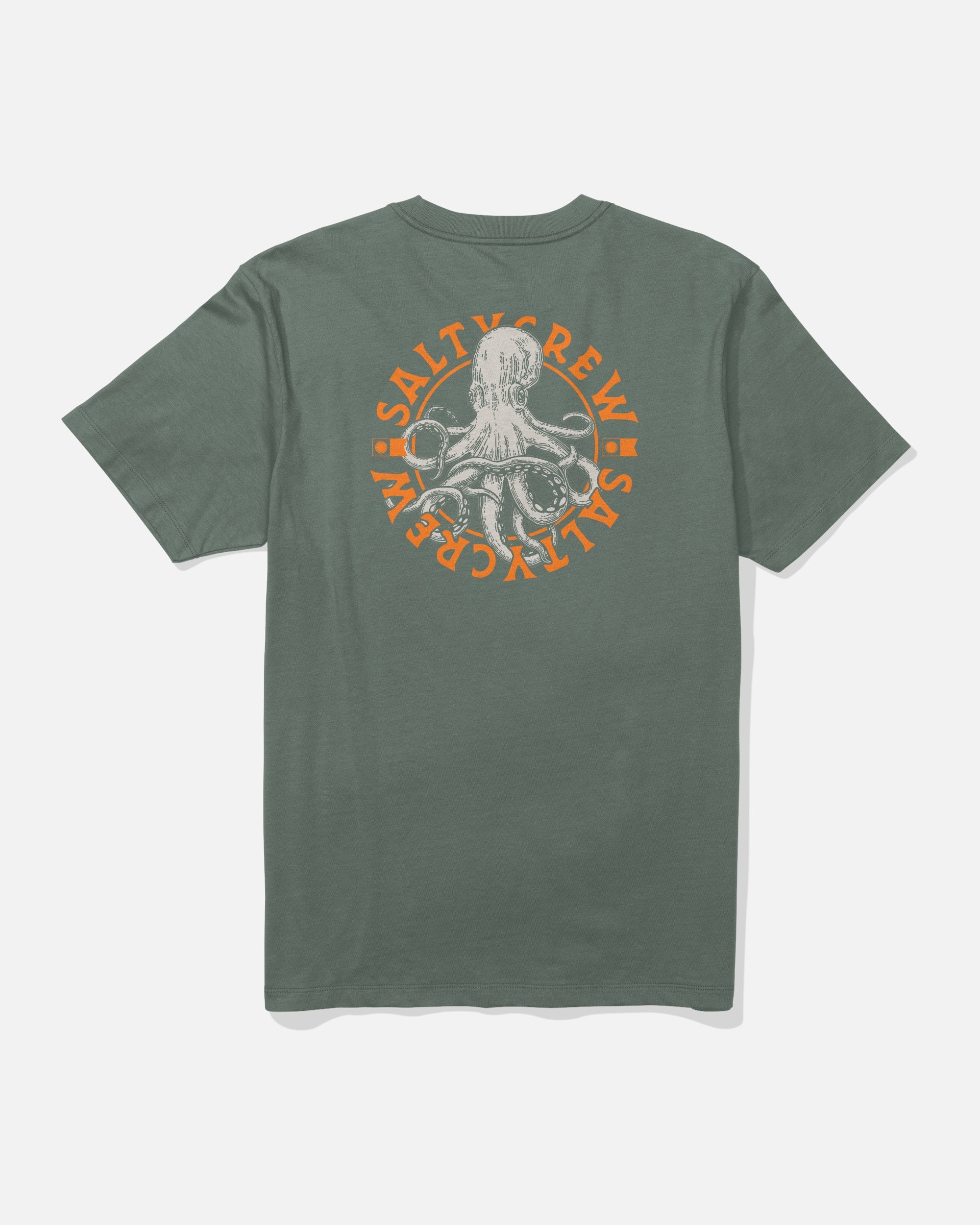 Salty Crew TENTACLES CREW TEE - Laurel Wreath