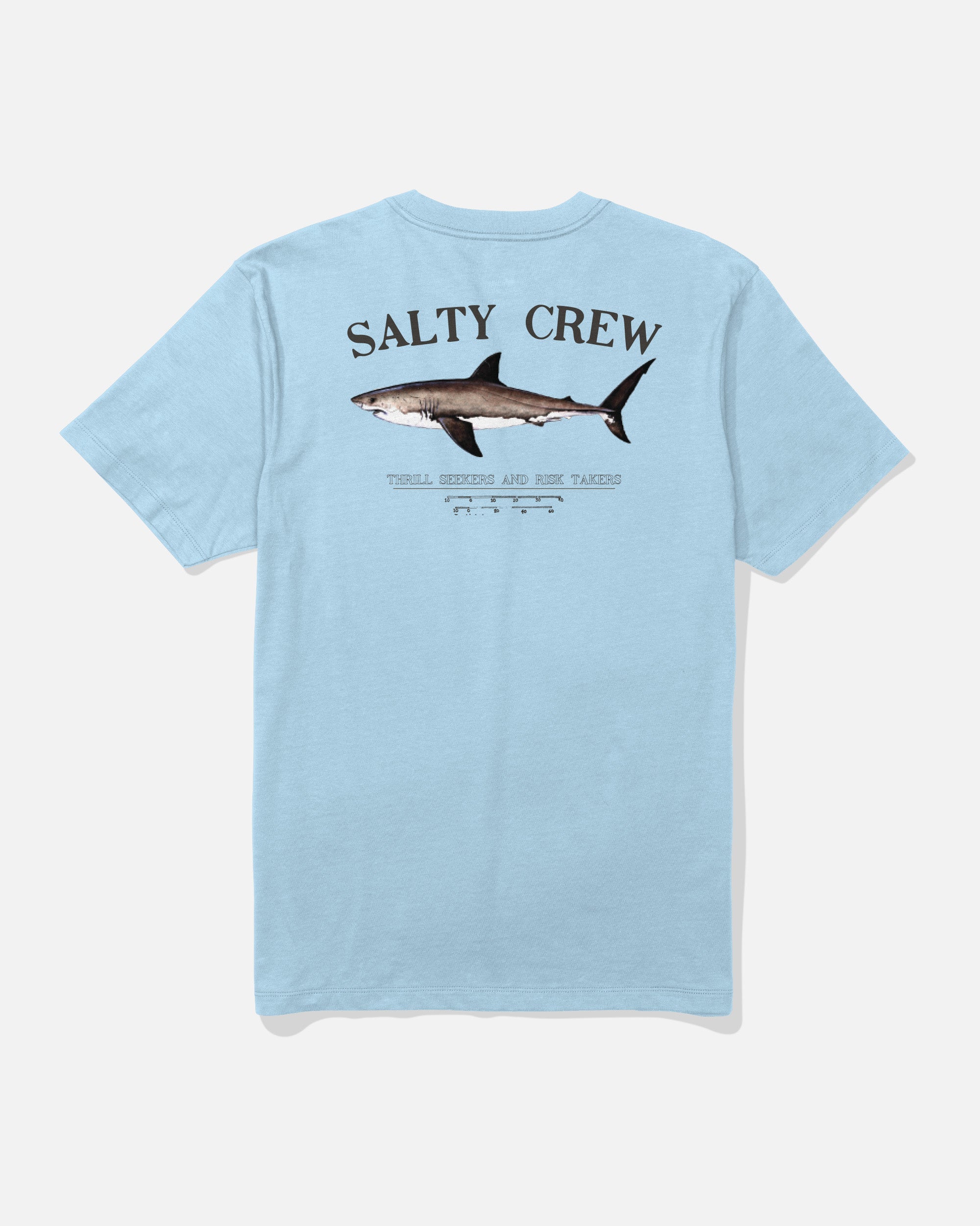 Salty Crew BRUCE SS TEE - Clear Sky