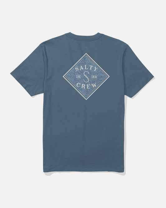 Salty Crew TIPPET FILL SS TEE - Slate