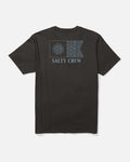 Salty Crew FLAGSHIP SS TEE - Black