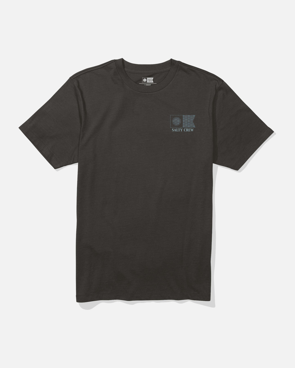 Salty Crew FLAGSHIP SS TEE - Black