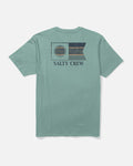 Salty Crew FLAGSHIP SS TEE - Mackerel