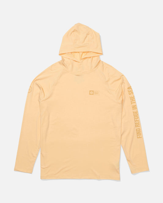 Salty Crew MARINER LITE UV HOOD - Light Coral