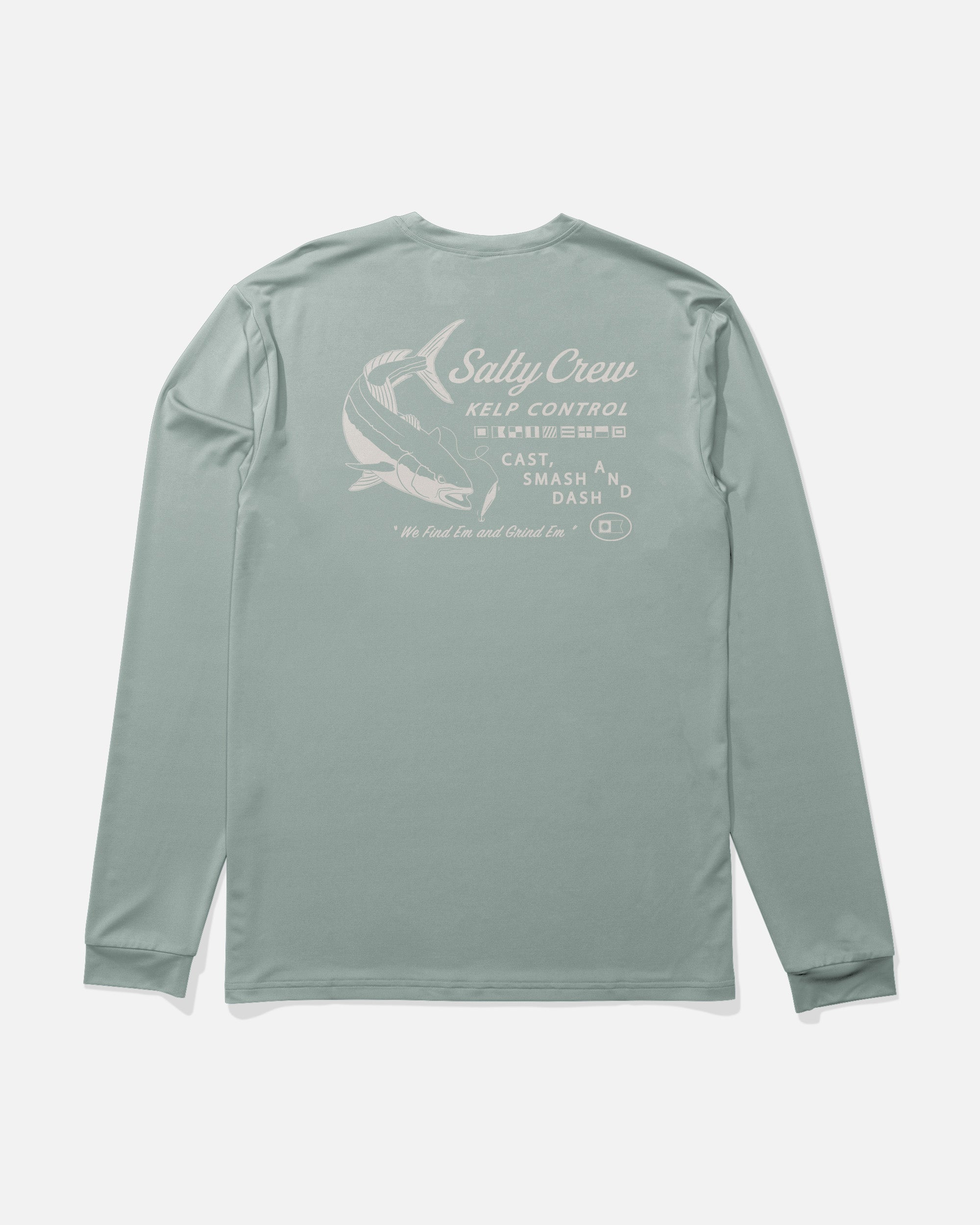 Salty Crew KELP CONTROL LS SUNSHIRT - Jade