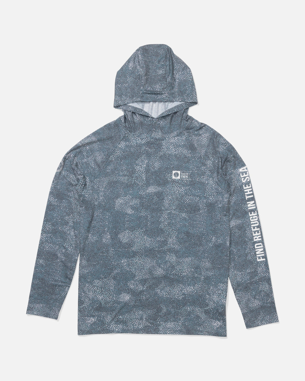 Salty Crew MARINER LITE UV HOOD - Dark Navy