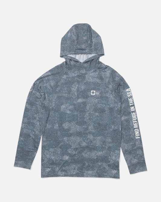 Salty Crew MARINER LITE UV HOOD - Dark Navy