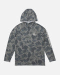 Salty Crew MARINER HOOD TECH TEE - Sand Camo