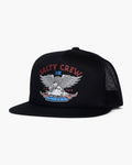 Salty Crew Salty Crew - Fly Over Trucker - Black