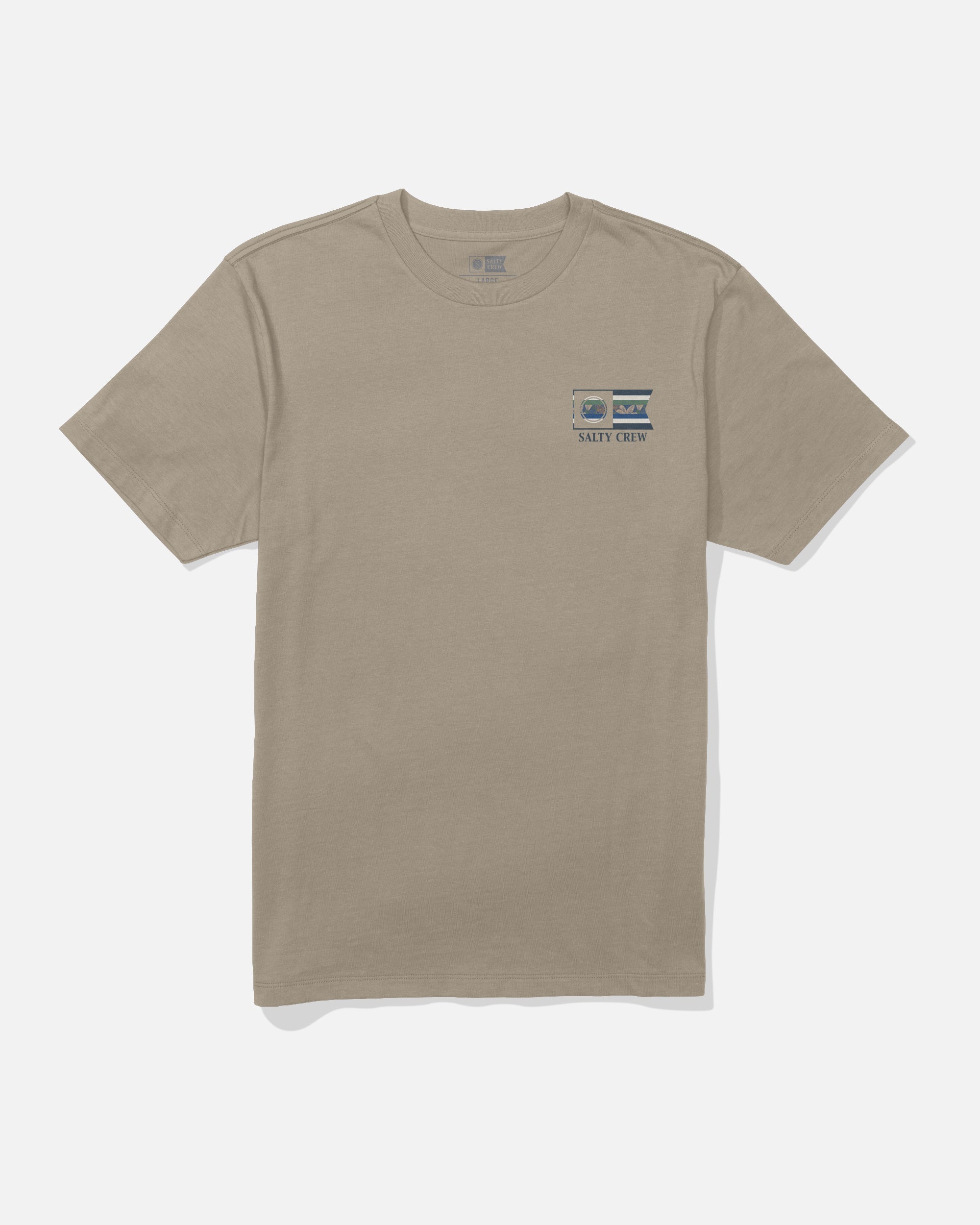 Salty Crew FLAGSHIP SS TEE - Twig