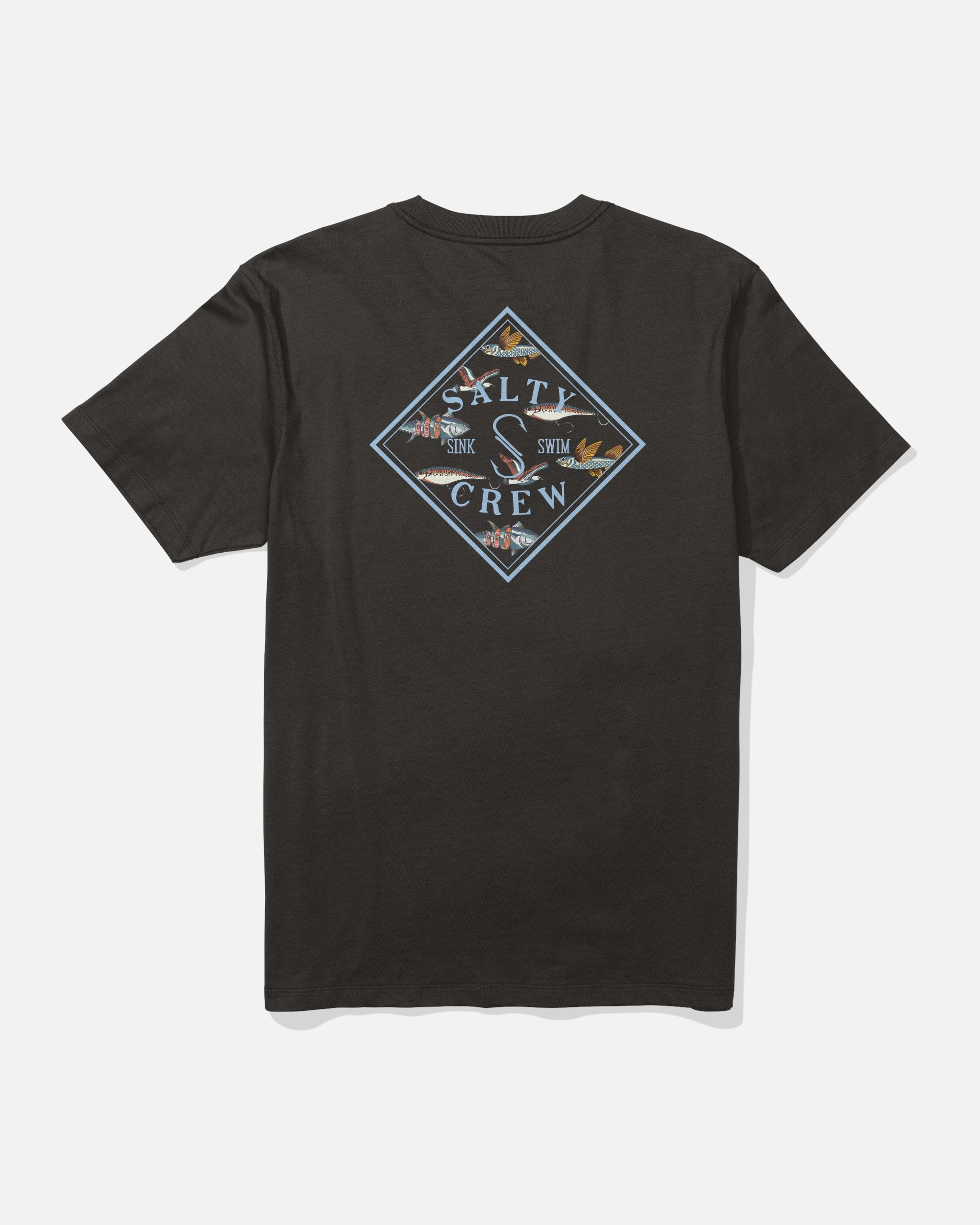 Salty Crew TIPPET FILL SS TEE - Black