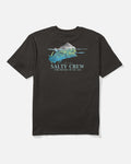 Salty Crew MAHI SURFACE CLASSIC TEE - BLACK