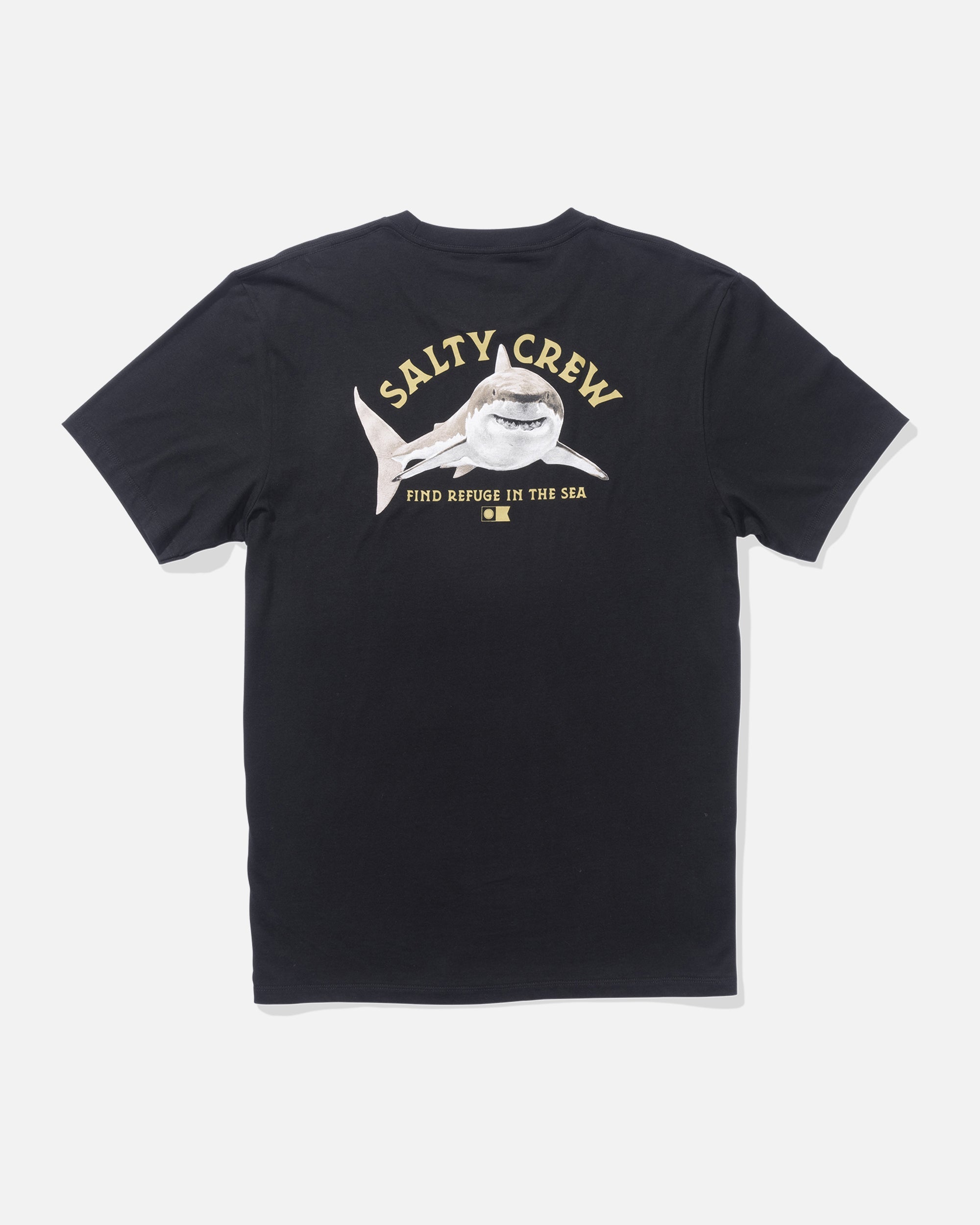 Salty Crew LURKING SS TEE - Black