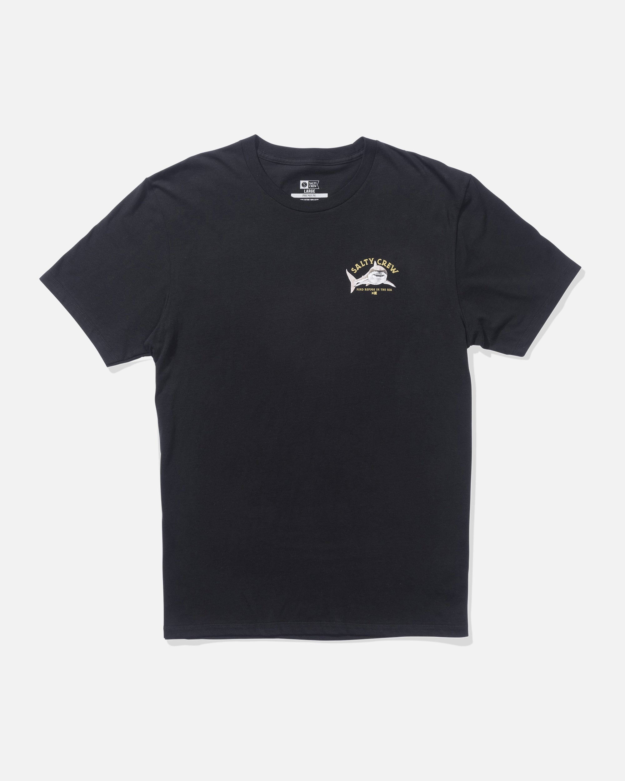 Salty Crew LURKING SS TEE - Black