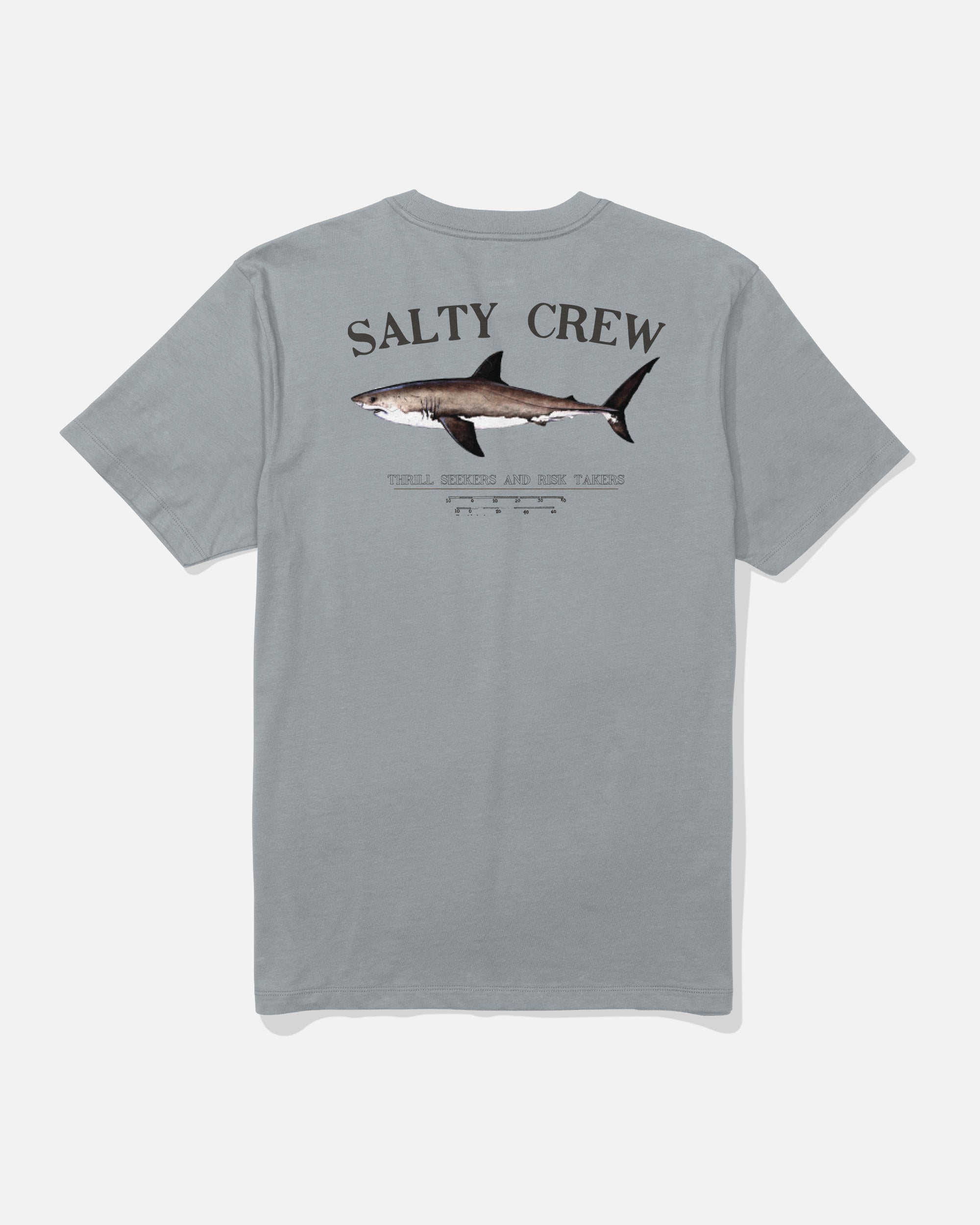 Salty Crew BRUCE SS TEE - Quarry