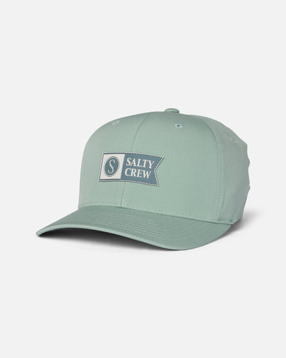 Salty Crew APEX FLEXFIT 6 PANEL - Jade