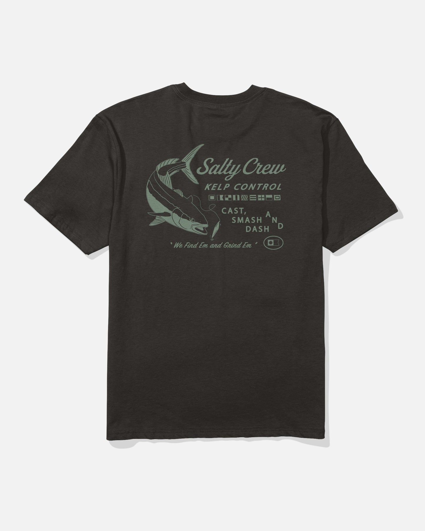 Salty Crew KELP CNTRL CLASSC SS TEE - BLACK