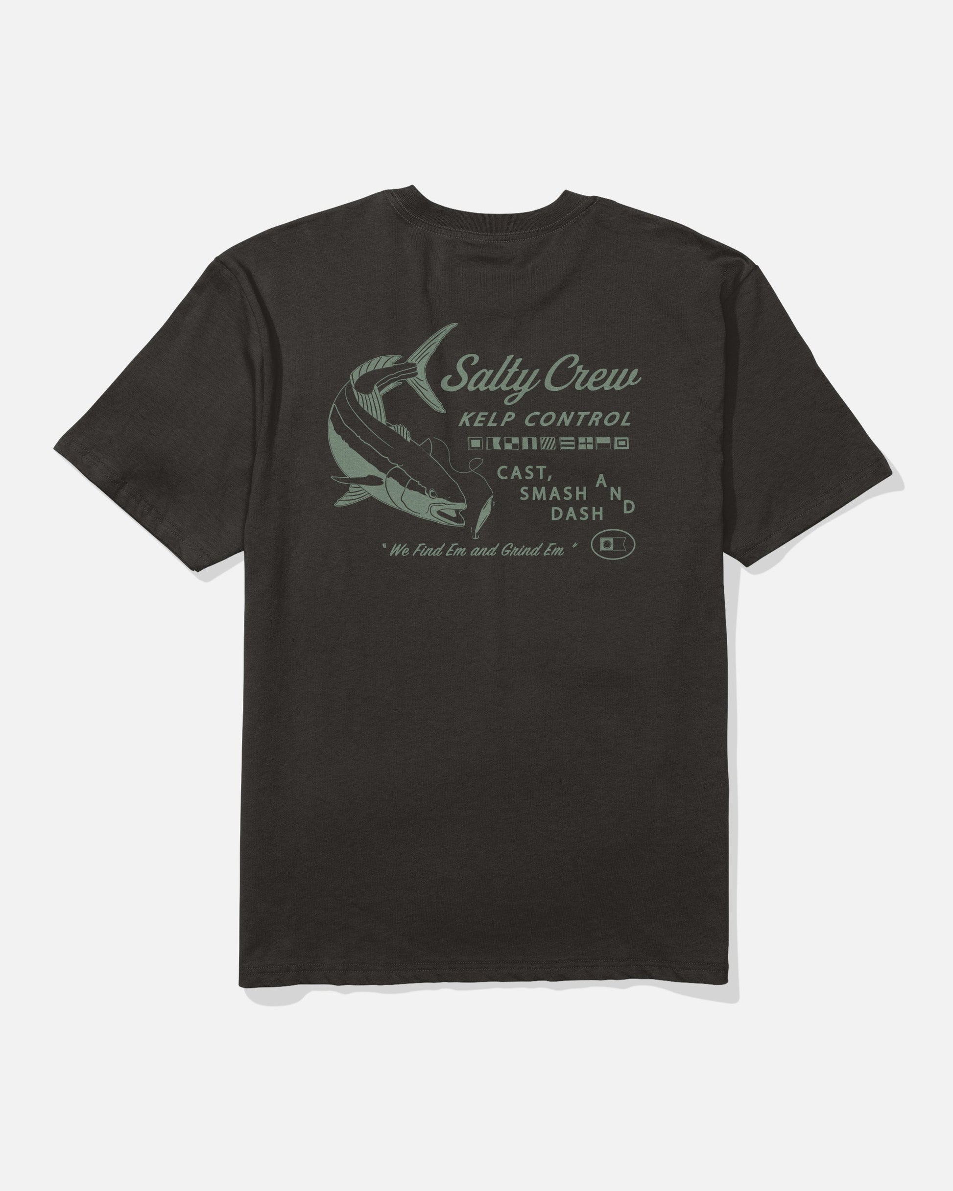 Salty Crew KELP CNTRL CLASSC SS TEE - BLACK