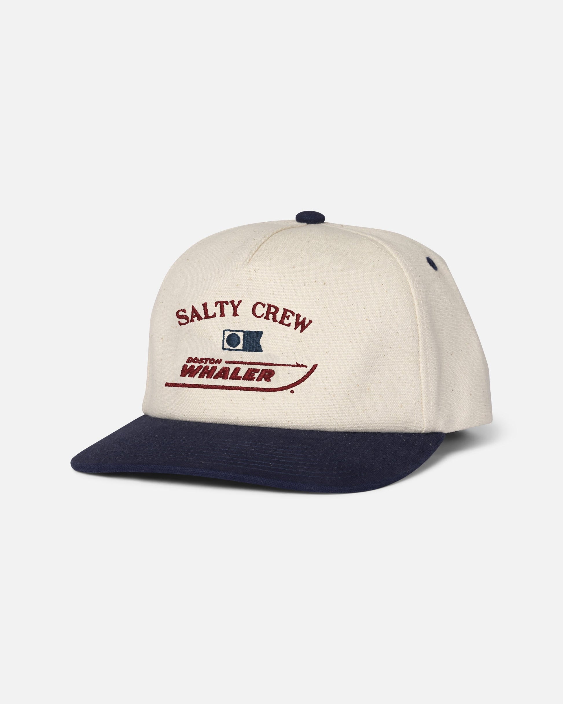 Salty Crew WHALER SNAPBACK - Off White
