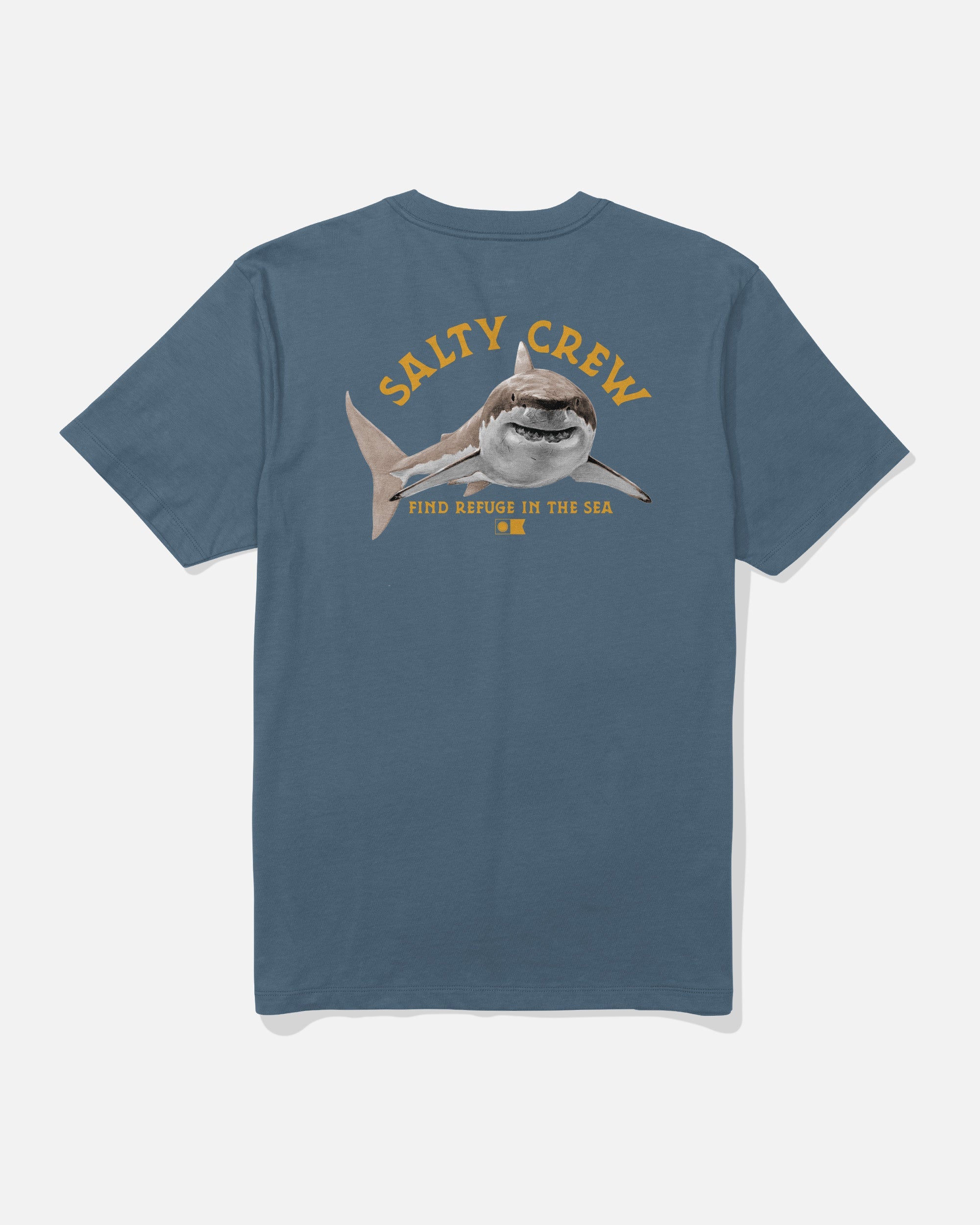 Salty Crew LURKING SS TEE - Slate