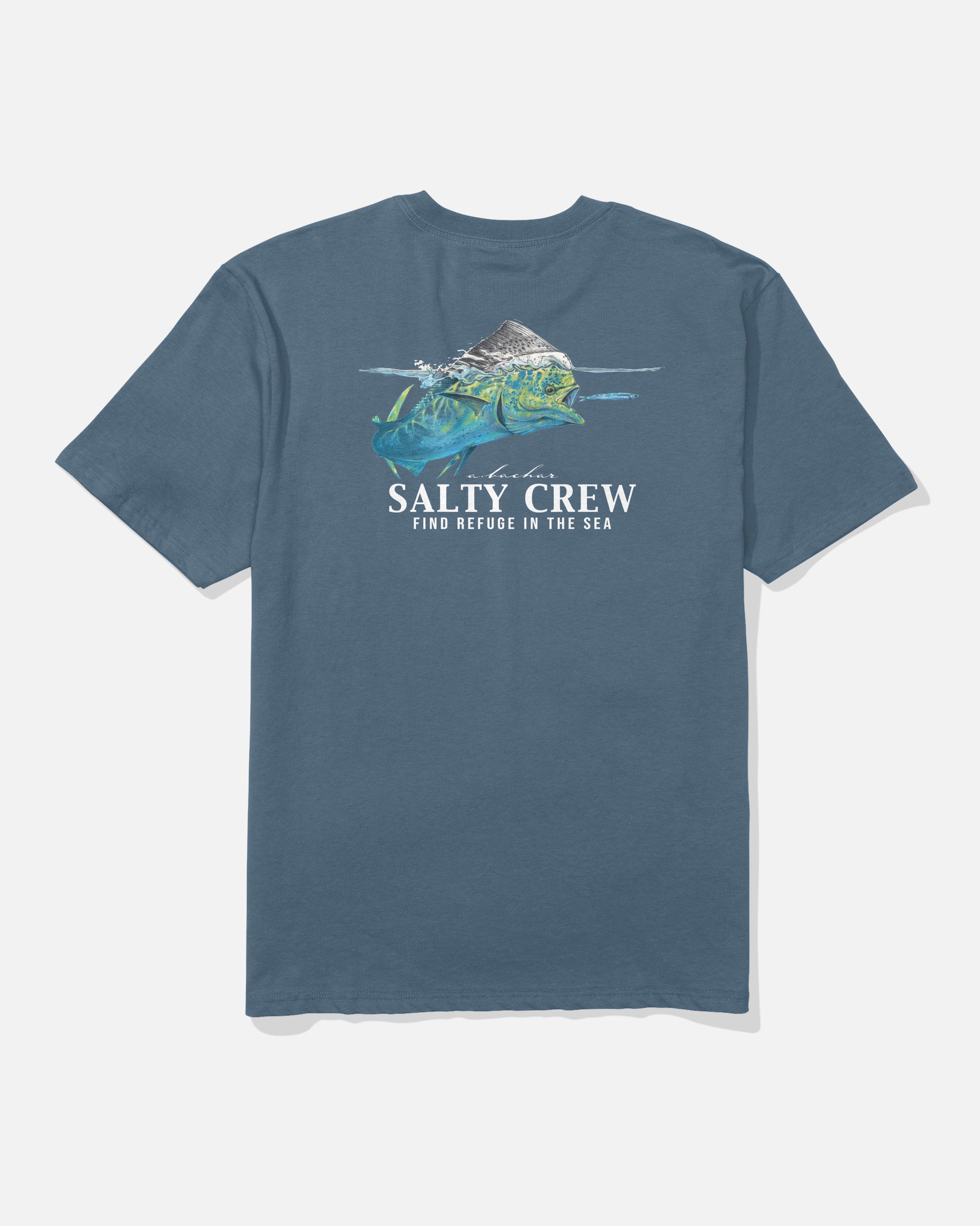 Salty Crew MAHI SURFACE CLASSIC TEE - Slate