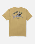 Salty Crew LURKING SS TEE - Mineral Yellow