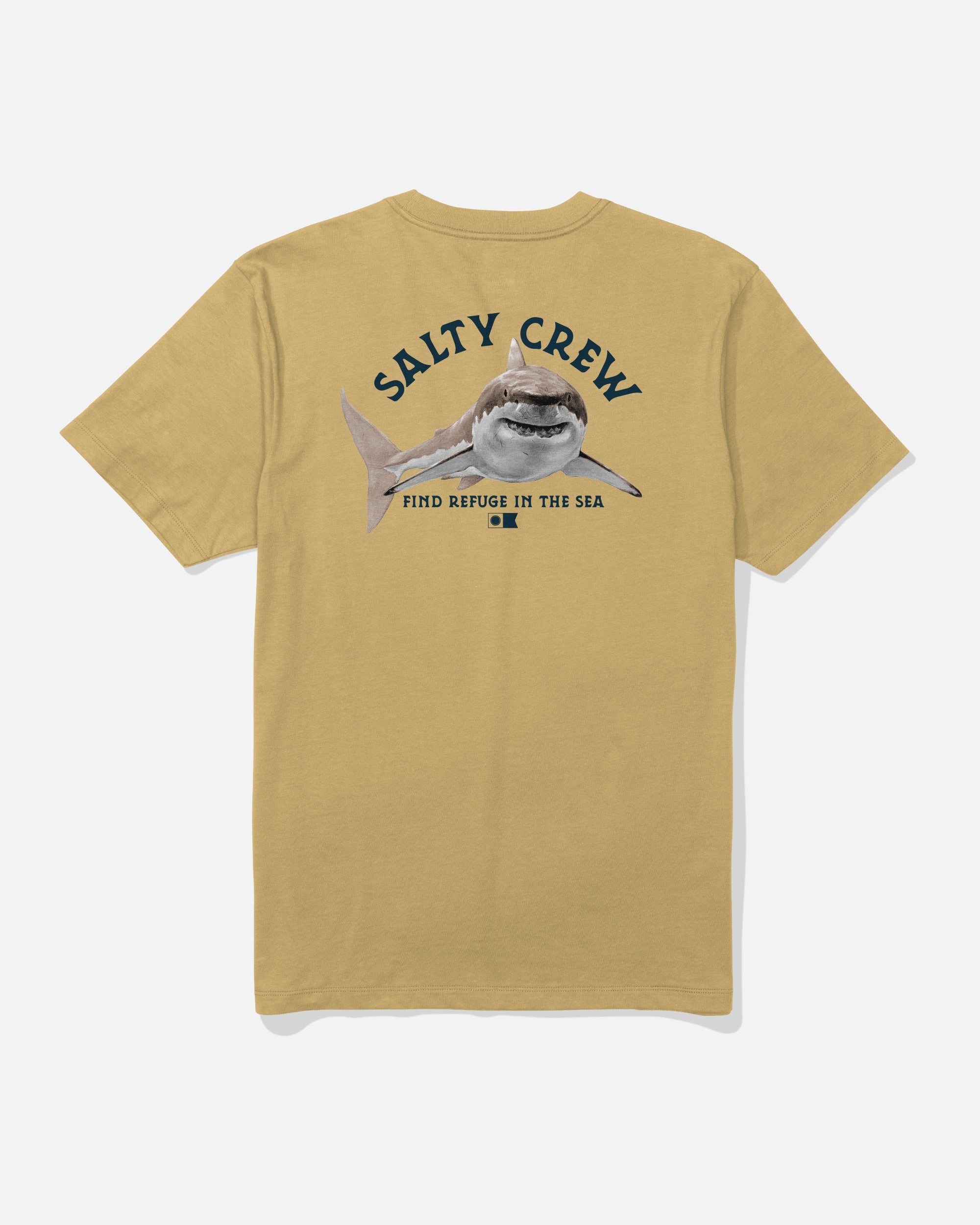 Salty Crew LURKING SS TEE - Mineral Yellow
