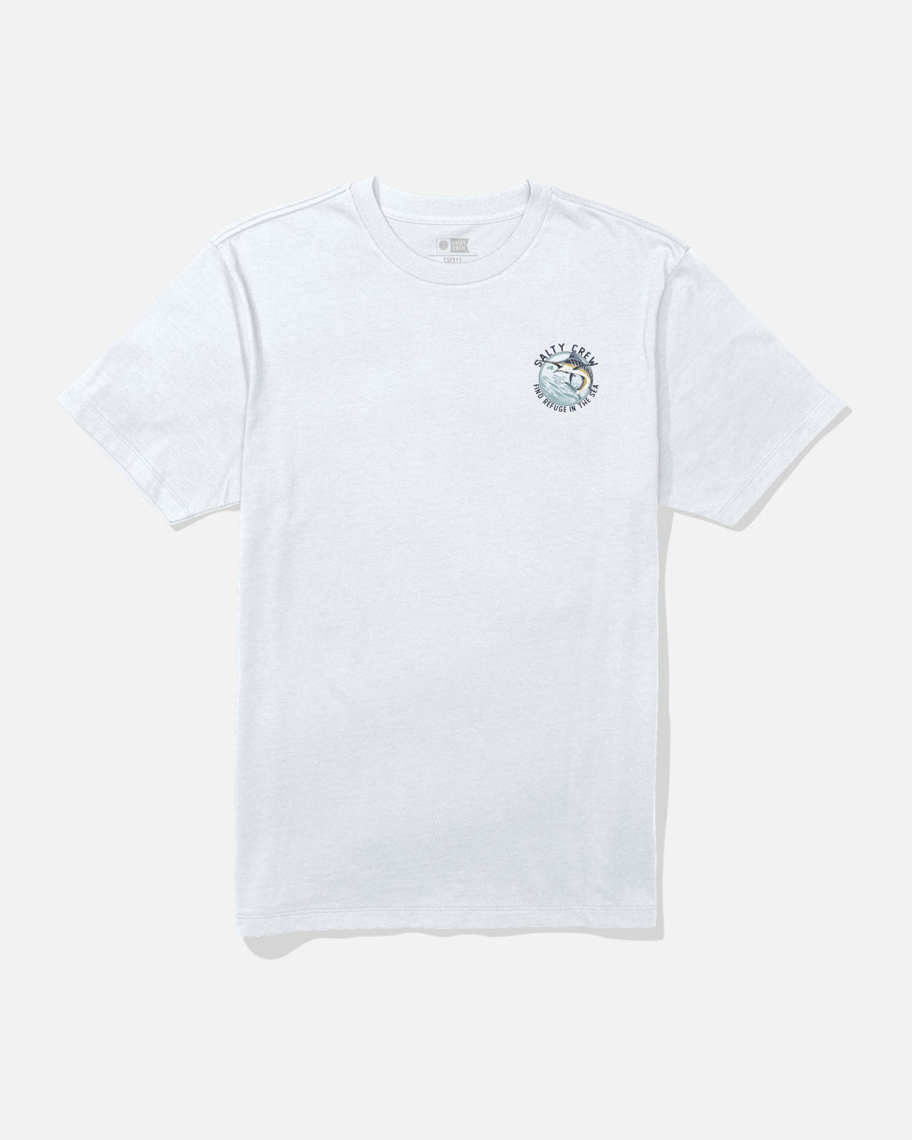 Salty Crew SCHOOLED SS TEE - White