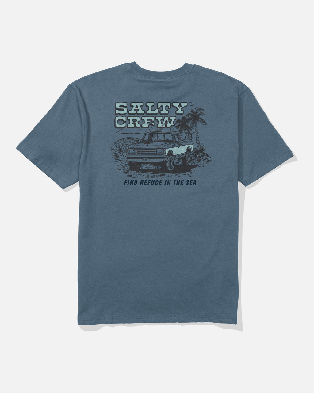 Salty Crew TRUCK STOP CLASSIC TEE - Slate