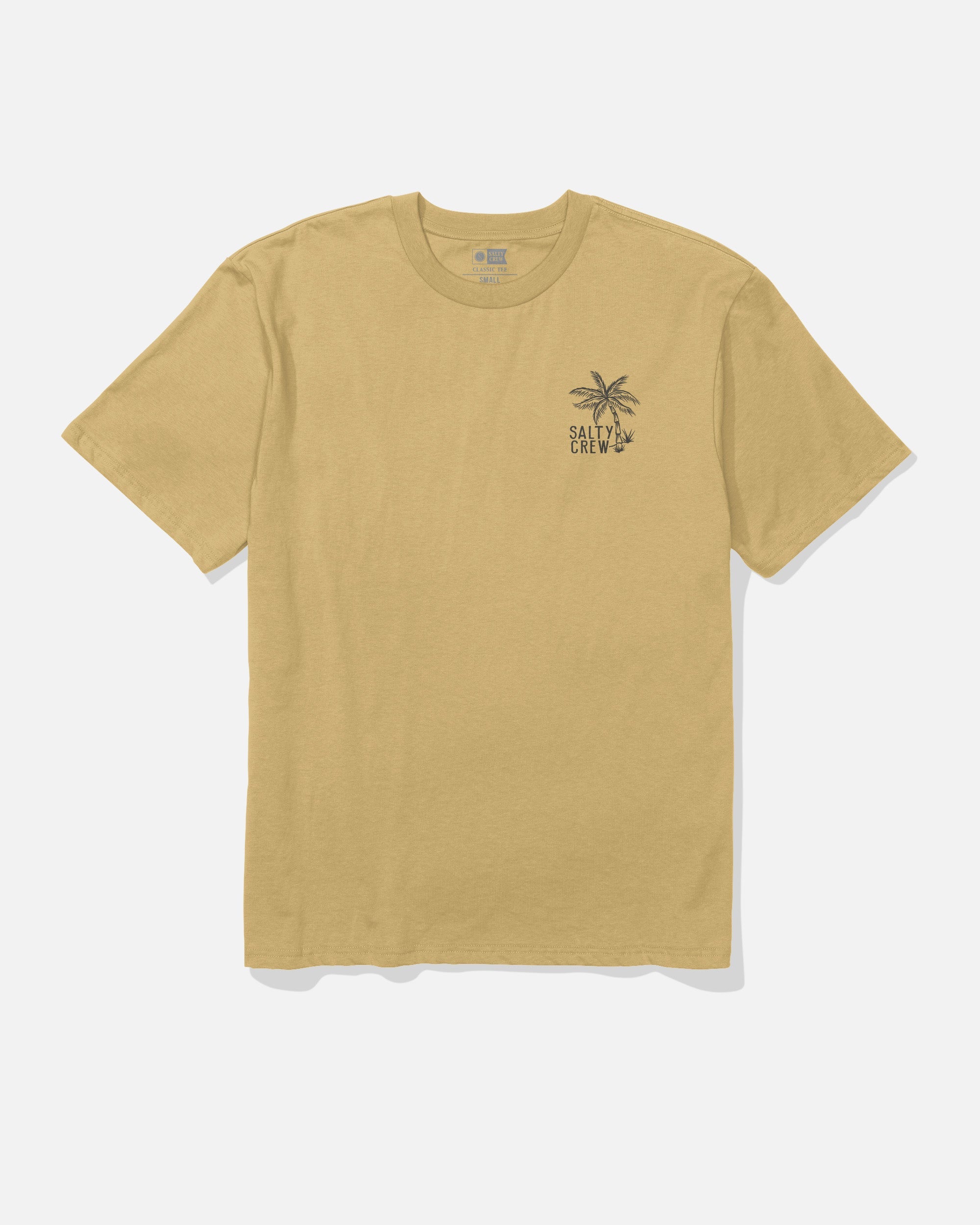 Salty Crew DAY OFF CLASSIC SS TEE - Mineral Yellow