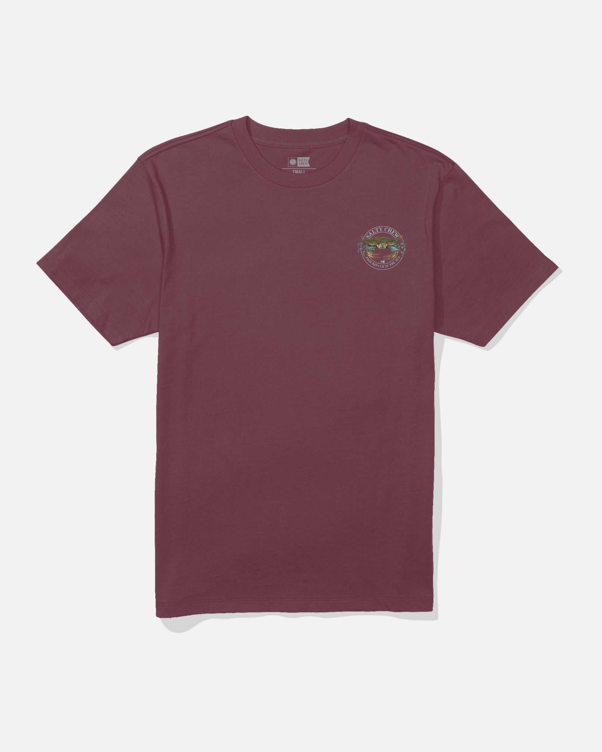 Salty Crew JIMMY SS TEE - Burgundy