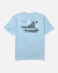 Salty Crew ON BOARD CLASSIC SS TEE - Clear Sky