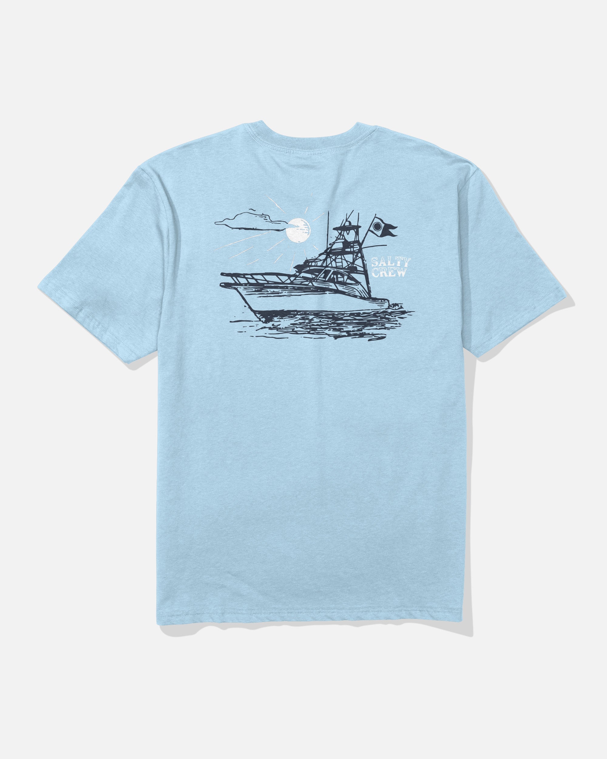 Salty Crew ON BOARD CLASSIC SS TEE - Clear Sky