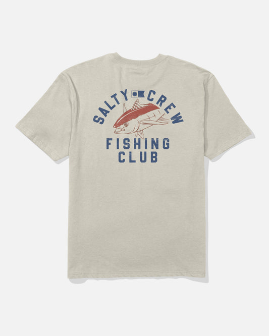 Salty Crew FISH CLUB CLASSIC SS TEE - Bone