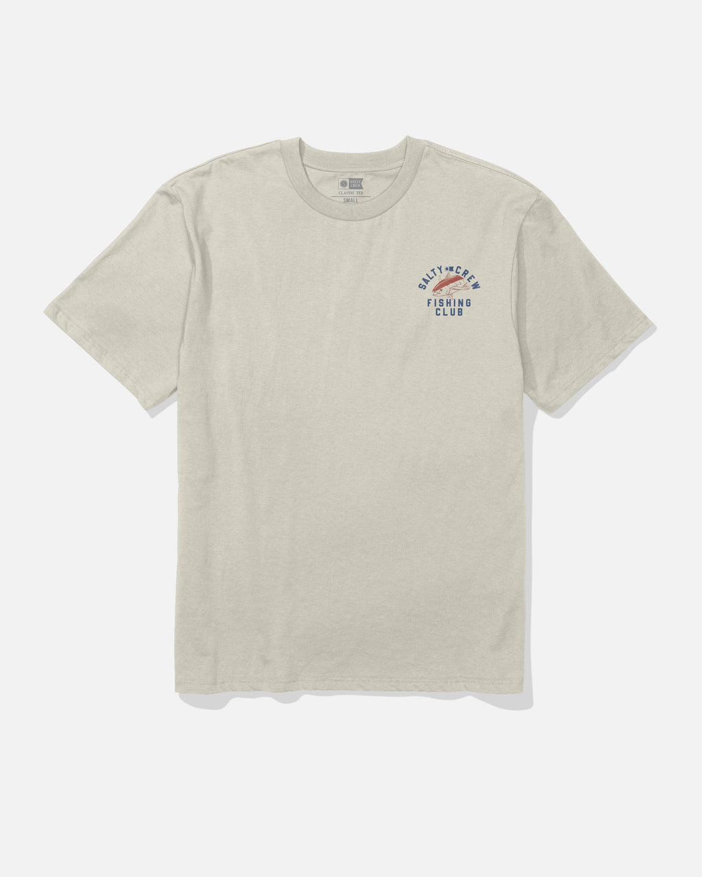 Salty Crew FISH CLUB CLASSIC SS TEE - Bone