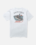 Salty Crew WHALER CHASE SS TEE - White