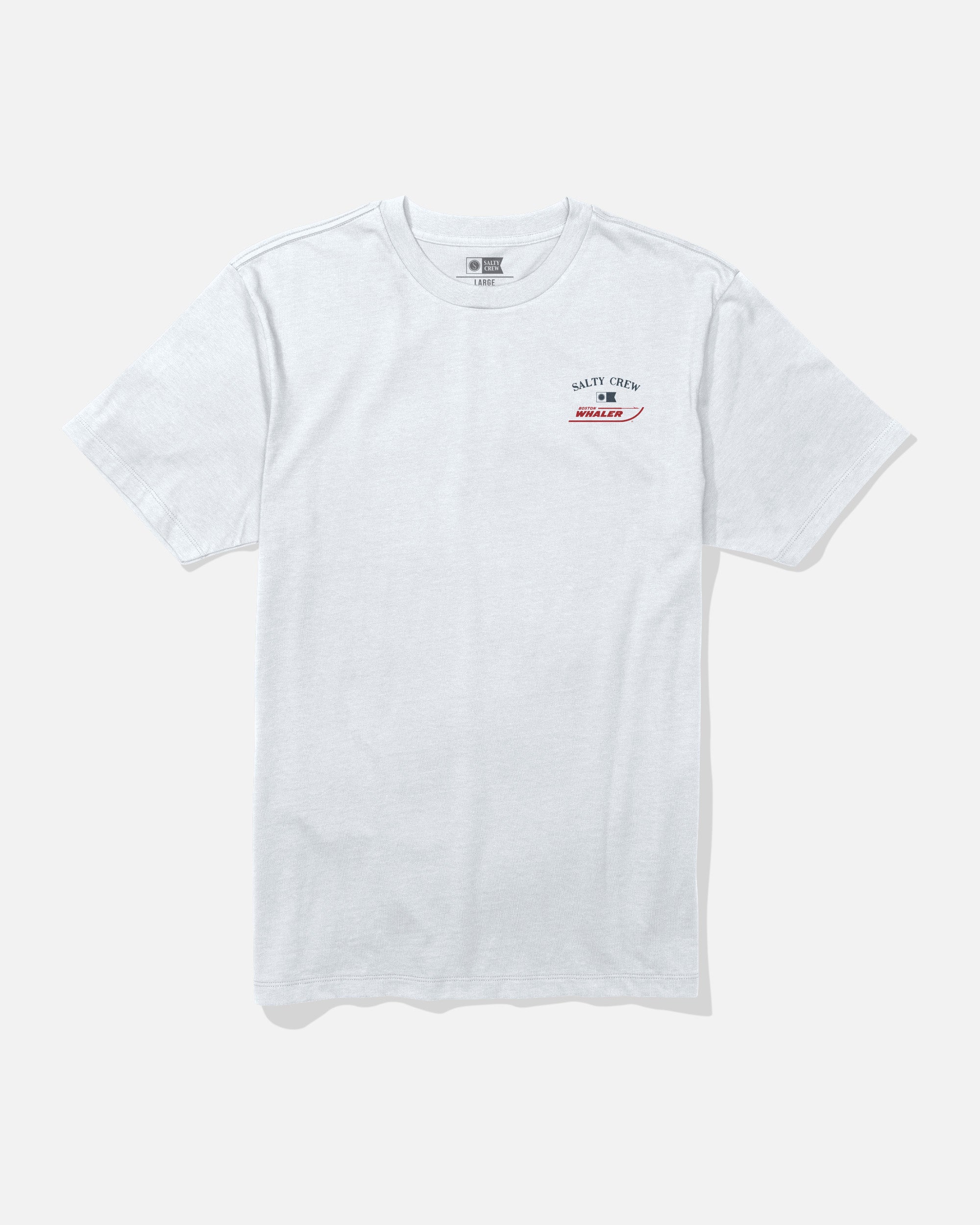 Salty Crew WHALER CHASE SS TEE - White