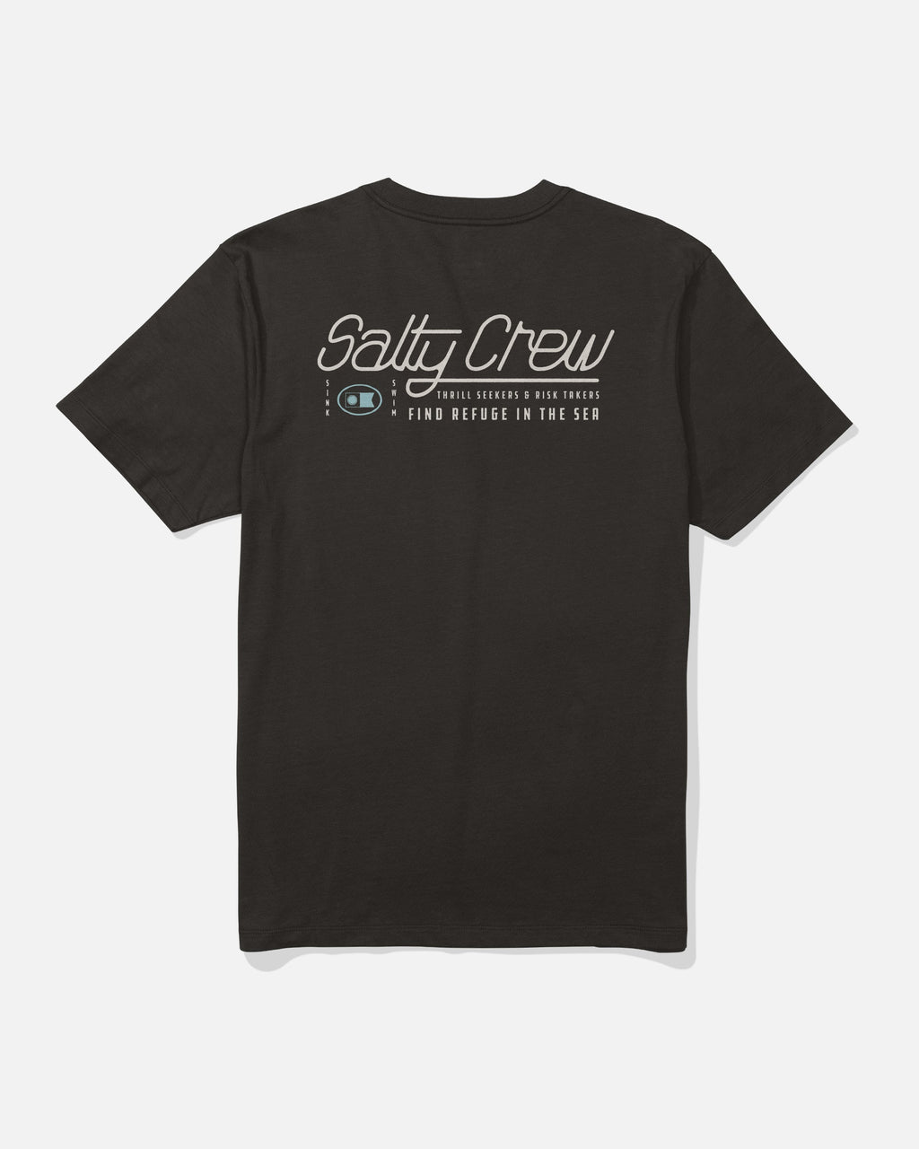Salty Crew FLUID SS TEE - Black
