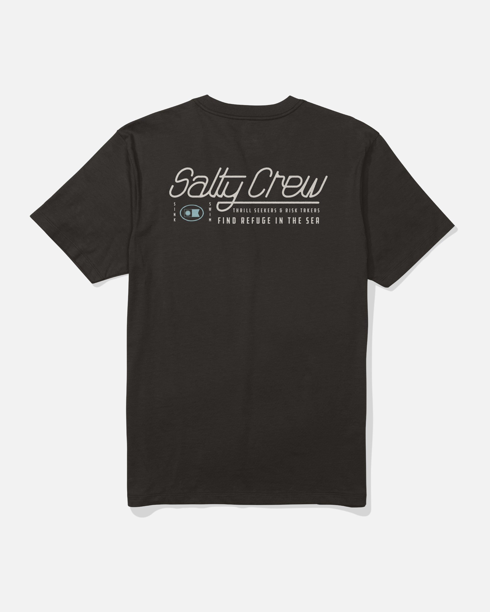 Salty Crew FLUID SS TEE - Black